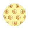 MuchoWow® Mauspad Mousepad Bitcoin - Gold - Muster - Gelb Produktbild-Vorschau 1