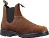 A single brown suede boot is shown against a white background. Voir les images du produit