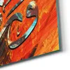 DEQORI Hybrid Leinwand Bild 125x50 cm 'Sturm der Schrift' Produktbild-Vorschau 5