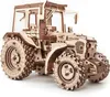 A wooden model tractor is shown against a white background. Náhled obrázku produktu