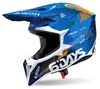 Airoh Wraaap Six Days Italië 2025, offroad helm, blauw, Productafbeelding-voorbeeld 1