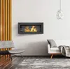 Wandkamin Bioethanol DELTA2 SLIM mit Verglasung GESCHENKE Produktbild-Vorschau 8
