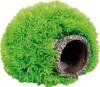 Flamingo Aquariumpflanze Moosball mit Höhle Produktbild-Vorschau 1