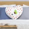 Mr. & Mrs. Panda Herzkissen Avocado Tanzen - Weiß - Produktbild-Vorschau 2