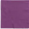 MANK Serviette in Aubergine aus Tissue 3-lagig, 33 x 33 cm, Produktbild-Vorschau 1