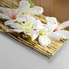 Bilder auf glas - Asien spa bambus blume - 50x50cm - Produktbild-Vorschau 5