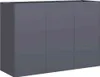 vidaXL Fioriera antracite 120x40x80 cm Acciaio laminato a Anteprima dell’immagine prodotto 2