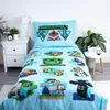 Leinen Baumwolle Minecraft Lets Play 140x200, 70x90 cm Produktbild-Vorschau 2