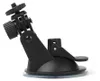 A black camera mount with a suction cup base and adjustable arm, shown against a white background. Produktbild-Vorschau