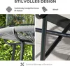 Outsunny Ratten Beistelltisch, Runder Bistrotisch Produktbild-Vorschau 5