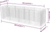 vidaXL Gabionen-Hochbeet Stahl 360×90×100 cm Produktbild-Vorschau 6