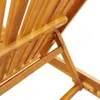 vidaXL Transats 2 pièces avec roulettes Bois massif Voir les images du produit 5