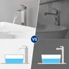 Wasserfall Waschtischarmatur Hoch, 304 Edelstahl Gebürstet, Produktbild-Vorschau 10