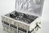 Kobolo šicí box šicí koš šicí koš šicí box - textilní černý Náhled obrázku produktu 6