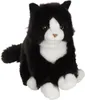 Plüschtier Katze Mimiz, 28 cm, Schwarz & Weiß, Realistisch Produktbild-Vorschau 2