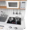 4iQ Drewniana kuchnia do zabawy dla dzieci KiddieCookery Podgląd zdjęcia produktu 4