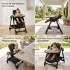 Twinky® Chaise Haute Bébé EXPLORE | Évolutive, Pliable & Voir les images du produit 5