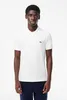 Lacoste L1212 Short Sleeved Ribbed Collar S Couleur Blanc Voir les images du produit 5