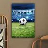 MuchoWow® - Leinwandbilder - Fußball - Stadion - Ball - Produktbild-Vorschau 5