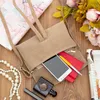 Vera Pelle Damen Wildledertasche Nodo Beige Produktbild-Vorschau 10
