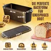 Flavemotion Brotbackform mit Deckel - Robuste rechteckige Produktbild-Vorschau 2