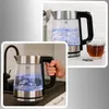 Wasserkocher 2,2L 2000W Kabellos Glas Edelstahl 360 Grad Produktbild-Vorschau 3