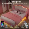 Dětská postel HOMAVO 140 × 200 cm, jednolůžko s LED Náhled obrázku produktu 7