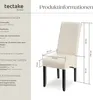 tectake® Esszimmerstuhl gepolstert mit Kunstlederbezug 44 x Produktbild-Vorschau 6