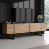 Skye Decor, Luxe - Atlantic Pine, Black, mobile TV, pino Anteprima dell’immagine prodotto 1