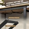HOMCOM Esstisch ausziehbar 140/180 x 80 cm Esszimmertisch Produktbild-Vorschau 9