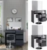 Tavolo da toeletta Vicco Sherry Antracite lucido 90 cm con Anteprima dell’immagine prodotto 2