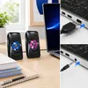 P49C Mini Lautsprecher 6W USB PC Lautsprecher mit LED Licht Produktbild-Vorschau 8