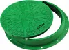 Schachtabdeckung Kanaldeckel Schachtdeckel DN600/800 A15 Produktbild-Vorschau 2