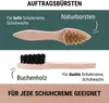 Schuhbürsten Set 8tlg – XXL Schuhputzset für Glatt-, Wild- Produktbild-Vorschau 3