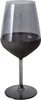 A black wine glass on a white background. Náhled obrázku produktu