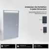 Badspiegel mit Beleuchtung 60x140 cm Tiana - Vertikal Produktbild-Vorschau 7