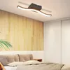 ZMH LED Deckenleuchte Schwarz, Modernes Wellen-Design, 34.5 Produktbild-Vorschau 4
