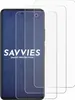 A product image showing multiple screen protectors for a smartphone. Produktbild-Vorschau