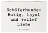 Mr. & Mrs. Panda Box Spruch Schäferhunde Freundschaft 22 x Produktbild-Vorschau 1