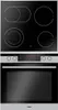 A top-down view of a built-in electric hob and a front view of a built-in oven. Produktbild-Vorschau