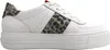 Paul Green Damen Low Sneaker Weiß Beige Leder Textil Animal Produktbild-Vorschau 2