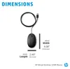 HP 320M Kabelgebundene Maus, optisch, USB-A, 1000 DPI, Produktbild-Vorschau 2