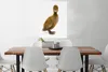 MuchoWow® Poster Baby-Ente schaut in die Kamera 60x80 cm - Produktbild-Vorschau 2