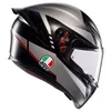 Kask AGV K1 S Lap, czarny mat/czerwony, S (55/56) Podgląd zdjęcia produktu 3