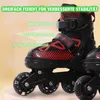 Rollschuhe Verstellbar Inliner Leucht Inlineskates für Produktbild-Vorschau 3