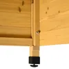 Outsunny Holzgarage für Rasenmäher Roboter Carport für Produktbild-Vorschau 9