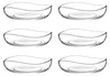 LAV Vira Glasschalen - 195 ml (6 1/2 oz) - 6er Set Produktbild-Vorschau 2