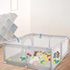 Laufstall Baby Laufgitter Absperrgitter mit atmungsaktivem Produktbild-Vorschau 3