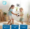 Softball Ø 18 cm schwarz-weiß, weicher Kinderball im Produktbild-Vorschau 2