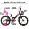 Joystar 16 Zoll Mädchenfahrrad mit Puppensitz und Korb, Produktbild-Vorschau 2